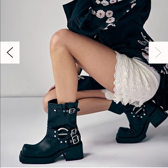 Jeffrey Campbell Moto Boots - Picture 2 of 4